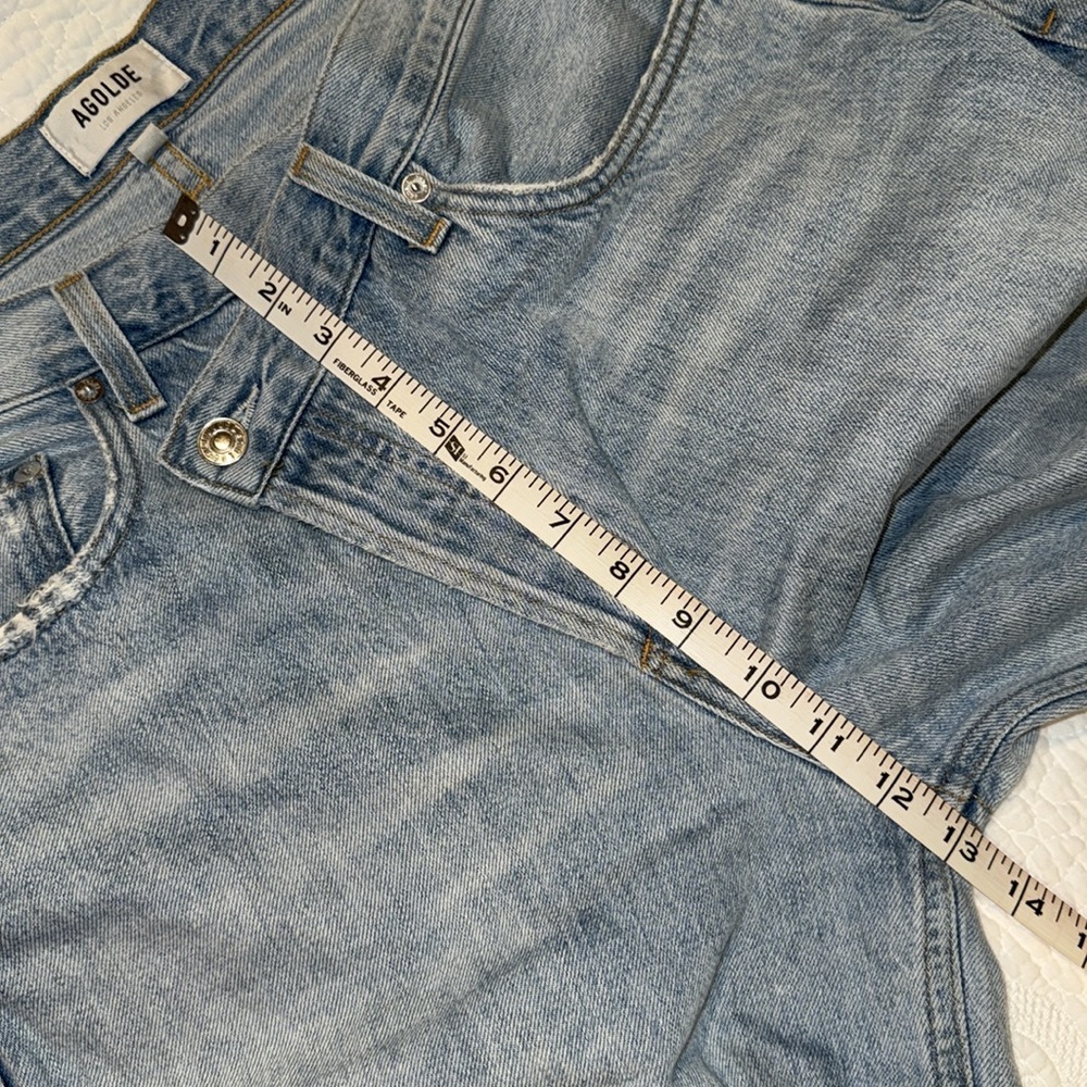 Agolde oversized arc criss cross over jeans - Picture 9 of 9